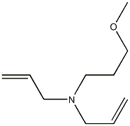 2-Propen-1-amine,N-(3-methoxypropyl)-N-2-propenyl-(9CI) 结构式