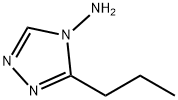 4H-1,2,4-Triazol-4-amine,3-propyl-(9CI) 结构式
