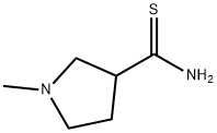 3-Pyrrolidinecarbothioamide,1-methyl-(9CI) 结构式
