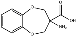 2H-1,5-Benzodioxepin-3-carboxylicacid,3-amino-3,4-dihydro-(9CI) 结构式