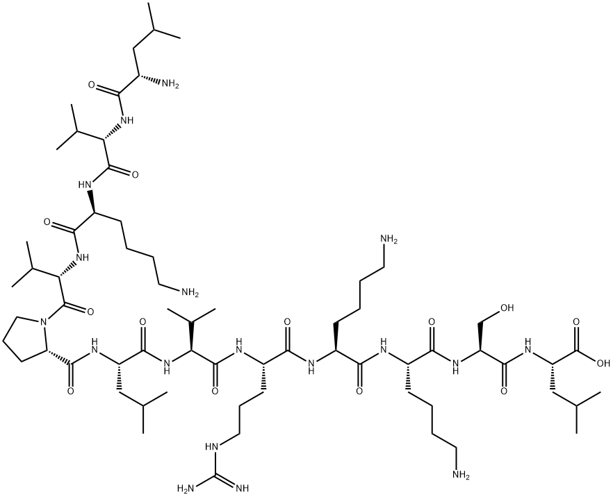 pepsinogen (1-12) 结构式