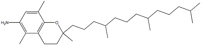 beta-tocopheramine 结构式
