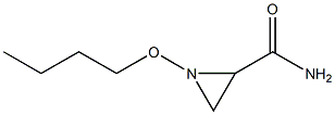 2-Aziridinecarboxamide,1-butoxy-(9CI) 结构式
