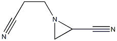 1-Aziridinepropanenitrile,2-cyano-(9CI) 结构式