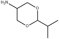 1,3-Dioxan-5-amine,2-(1-methylethyl)-(9CI) 结构式