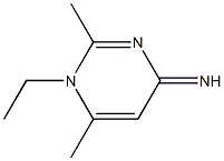 4(1H)-Pyrimidinimine,1-ethyl-2,6-dimethyl-(9CI) 结构式