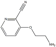 2-Pyridinecarbonitrile,3-(2-aminoethoxy)-(9CI) 结构式