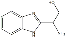 2-氨基-2-(1H-苯并[D]咪唑-2-基)乙烷-1-醇 结构式