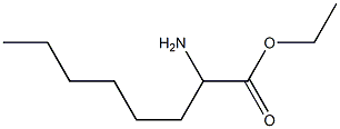 2-氨基辛酸乙酯 结构式