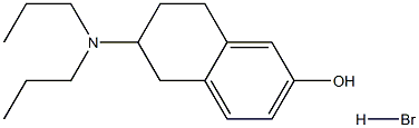 6-Hydroxy-DPAT hydrobromide 结构式