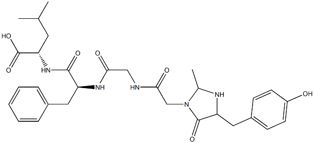 enkephalin-Leu, acetaldehyde- 结构式