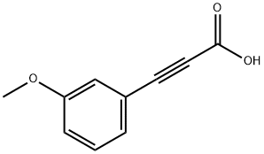 3-(3-METHOXYPHENYL)PROP-2-YNOIC ACID 结构式