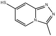 1,2,4-Triazolo[4,3-a]pyridine-7-thiol,3-methyl-(9CI) 结构式