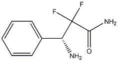 Benzenepropanamide, -alpha--amino--ba-,-ba--difluoro-, (-alpha-R)- (9CI) 结构式