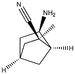 Bicyclo[2.2.1]heptane-2-carbonitrile, 6-amino-2-methyl-, (2-endo,6-exo)- (9CI) 结构式