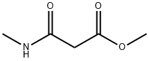 N-甲基丙二酸单甲酯单酰胺 结构式