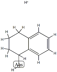 1-Naphthalenol, 1,2,3,4-tetrahydro-, conjugate acid (9CI) 结构式