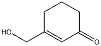 2-Cyclohexen-1-one,3-(hydroxymethyl)-(9CI) 结构式