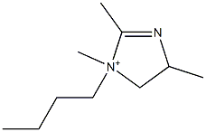 1H-Imidazolium,1-butyl-4,5-dihydro-1,2,4-trimethyl-(9CI) 结构式