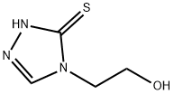 4-(2-羟乙基)-2,4-二氢-3H-1,2,4-三唑-3-硫酮 结构式