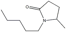 2-Pyrrolidinone,5-methyl-1-pentyl-(9CI) 结构式