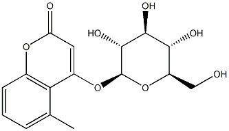 大丁苷 结构式