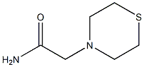 4-Thiomorpholineacetamide(9CI) 结构式