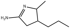 2H-Pyrrol-5-amine,3,4-dihydro-2-methyl-3-propyl-(9CI) 结构式