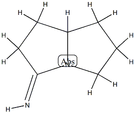 3H-Pyrrolizin-3-imine,hexahydro-(9CI) 结构式