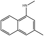 1-Naphthalenamine,N,3-dimethyl-(9CI) 结构式