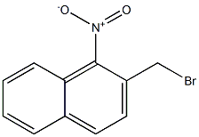 2-(bromomethyl)-1-nitronaphthalene 结构式