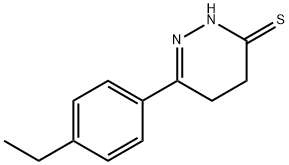 3(2H)-Pyridazinethione,6-(4-ethylphenyl)-4,5-dihydro-(9CI) 结构式