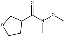 3-Furancarboxamide,tetrahydro-N-methoxy-N-methyl-(9CI) 结构式