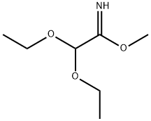 2,2-二乙氧基亚氨代乙酸甲酯 结构式