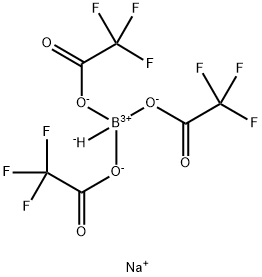 ACETIC ACID, TRIFLUORO-, BORON COMPLEX 结构式