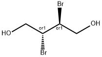 (2R,3S)-rel-2,3-Dibromo-1,4-butanediol 结构式