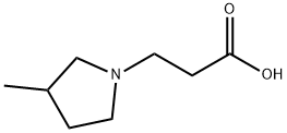 1-Pyrrolidinepropanoicacid,3-methyl-(9CI) 结构式