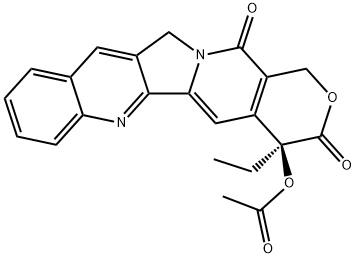 20-O-乙酰喜树碱 结构式