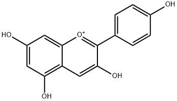 pelargonidin 结构式