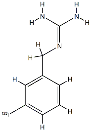 123I-MIBG 结构式