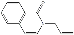 1(2H)-Isoquinolinone,2-(2-propenyl)-(9CI) 结构式