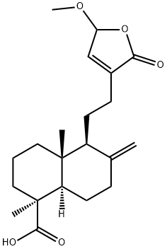 15-甲氧基松柏酸 结构式