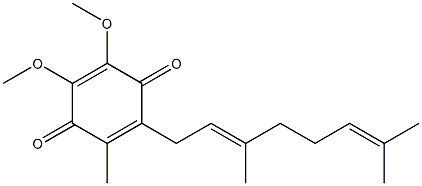 Ubiquinone Q2 结构式