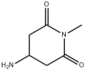 2,6-Piperidinedione,4-amino-1-methyl-(9CI) 结构式