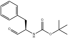 N-BOC-D-苯丙氨醛 结构式