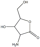 Pentonic acid, 2-amino-2-deoxy-, gamma-lactone (9CI) 结构式