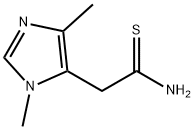 1H-Imidazole-5-ethanethioamide,1,4-dimethyl-(9CI) 结构式