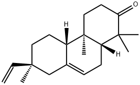 Isopimara-7,15-dien-3-one 结构式