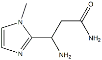 1H-Imidazole-2-propanamide,beta-amino-1-methyl-(9CI) 结构式