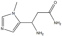 1H-Imidazole-5-propanamide,beta-amino-1-methyl-(9CI) 结构式